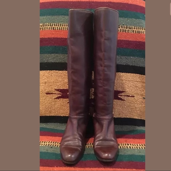 GUCCI Brown Equestrian Horse Bit Riding Boot Italy - Picture 3 of 8